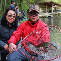 小菅トラウトガーデン 釣果