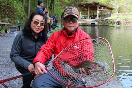 小菅トラウトガーデン 釣果