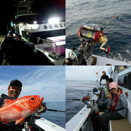 番匠高宮丸 釣果