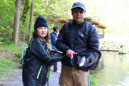 小菅トラウトガーデン 釣果