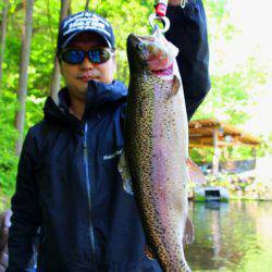 小菅トラウトガーデン 釣果