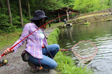 小菅トラウトガーデン 釣果