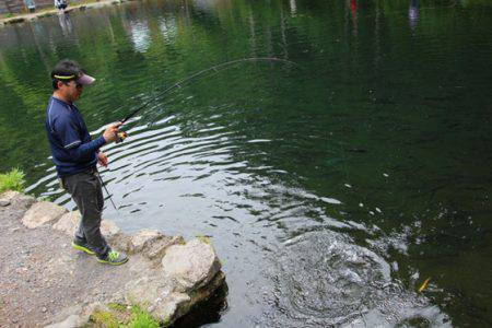 小菅トラウトガーデン 釣果