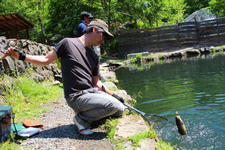小菅トラウトガーデン 釣果
