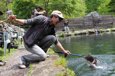 小菅トラウトガーデン 釣果