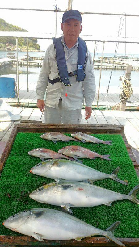 海の釣堀 海恵 釣果