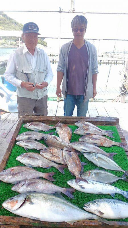 海の釣堀 海恵 釣果