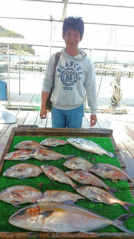 海の釣堀 海恵 釣果
