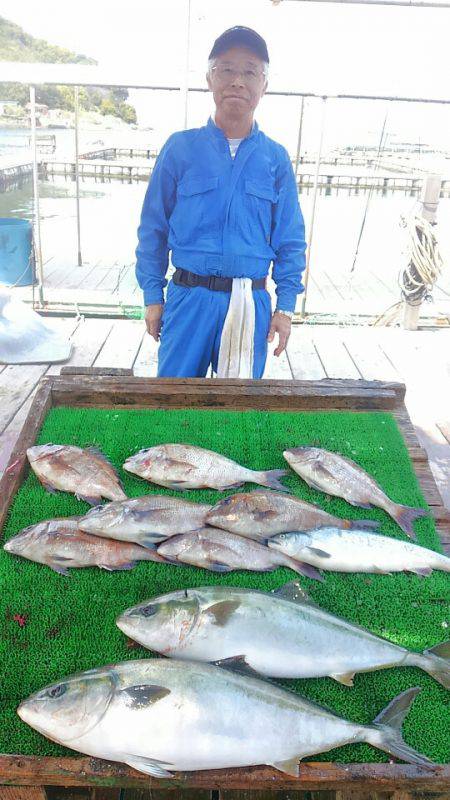 海の釣堀 海恵 釣果