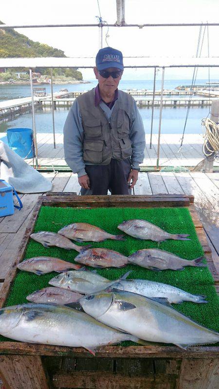 海の釣堀 海恵 釣果
