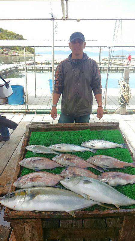 海の釣堀 海恵 釣果