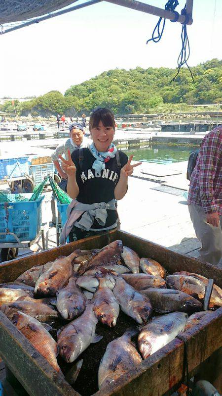 海の釣堀 海恵 釣果