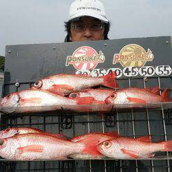 ぽん助丸 釣果