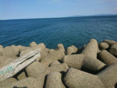 日中に穴釣り！