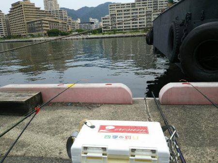 エビ撒きズボ釣り