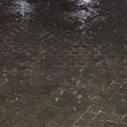 アジング後ゲリラ豪雨