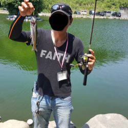 初のエリアトラウト！