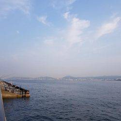 ショアジギ(;`ｰ´)o／￣￣~ (ω･ﾐэ )Э