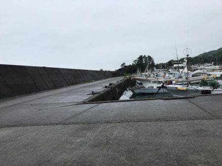 入野漁港周辺にて