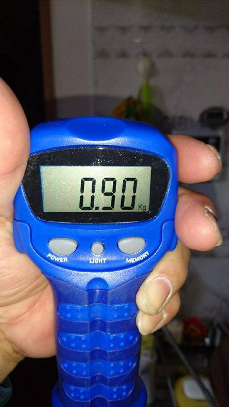 初めてのキロアップ