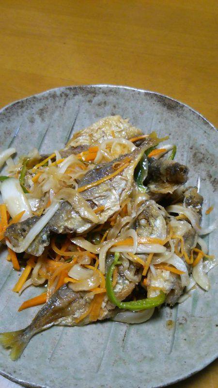 アジ美味い♪(*´ー｀*)