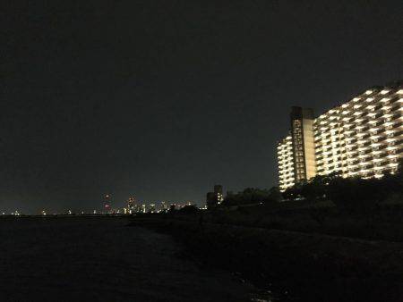 仕事帰りチニング