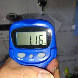 初めてのキロアップ