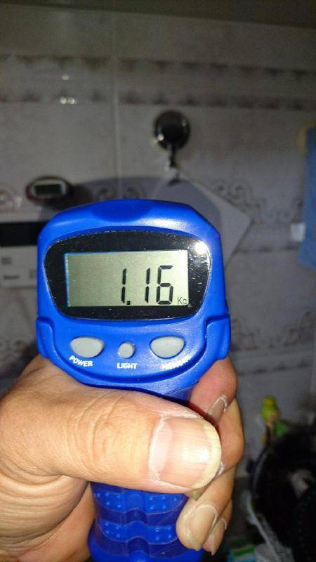 初めてのキロアップ