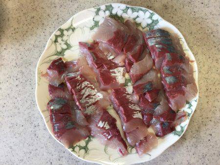 久しぶりのハマチ