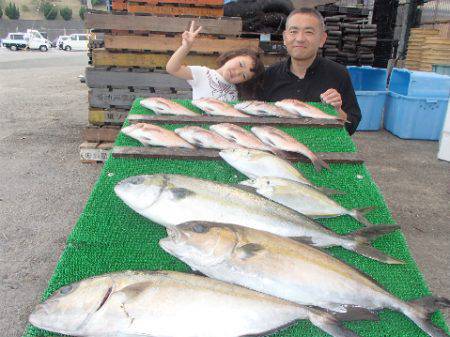 カタタのつり堀 釣果