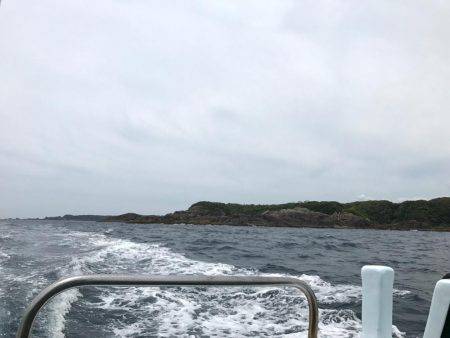 串本大島 沖磯ルアー青物狙いでダツ！