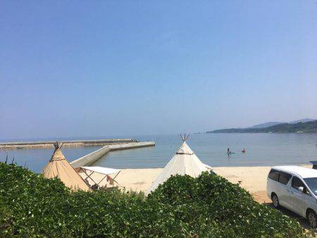 キャンプしてちょい釣り