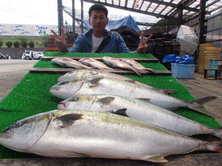カタタのつり堀 釣果