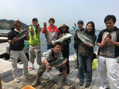 由良海上釣り堀 海人 釣果