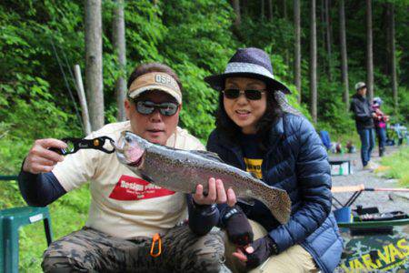 小菅トラウトガーデン 釣果