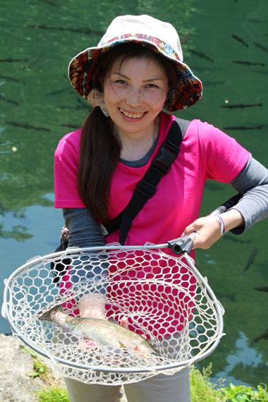 小菅トラウトガーデン 釣果