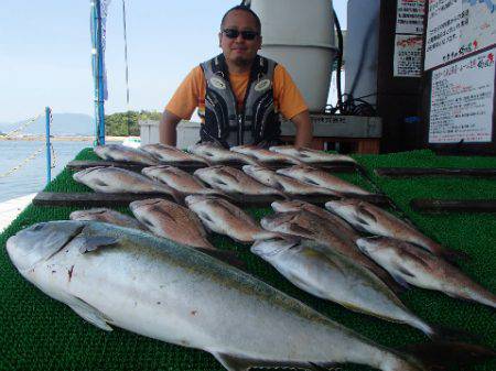 カタタのつり堀 釣果