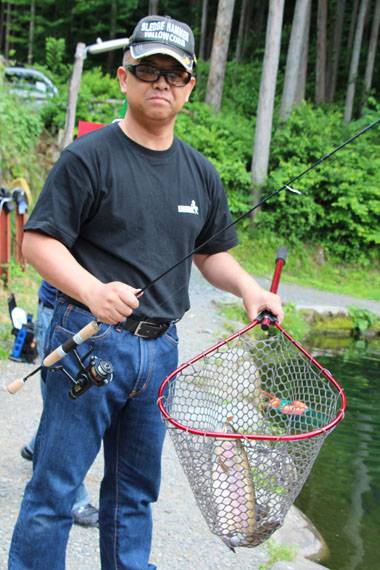 小菅トラウトガーデン 釣果