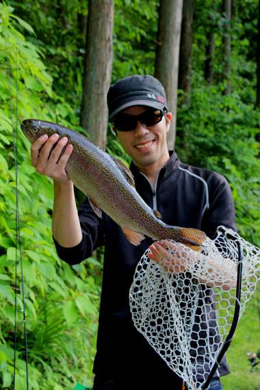 小菅トラウトガーデン 釣果