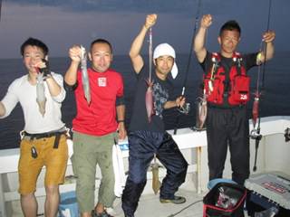 ジギング船 BLUEWATER 釣果