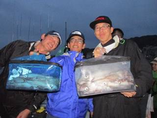 ジギング船 BLUEWATER 釣果