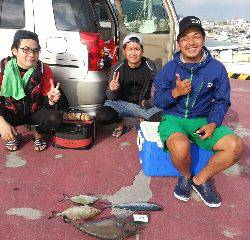 本部釣りイカダ 釣果