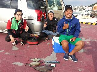本部釣りイカダ 釣果