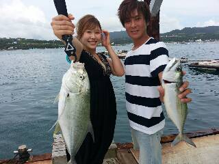 本部釣りイカダ 釣果