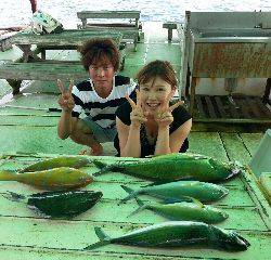 本部釣りイカダ 釣果