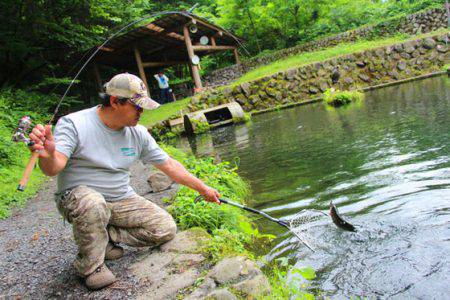 小菅トラウトガーデン 釣果