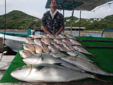 カタタのつり堀 釣果