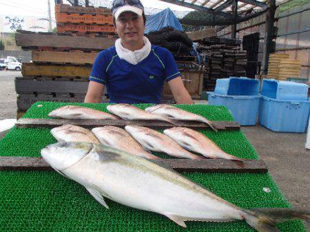 カタタのつり堀 釣果