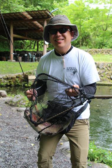 小菅トラウトガーデン 釣果