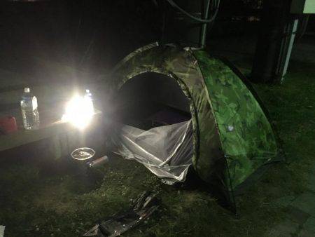 マラソン と釣り旅行